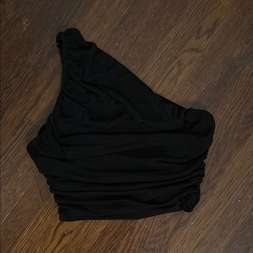 Black Asymmetrical Top